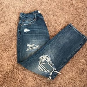 Pacsun distressed mom jeans